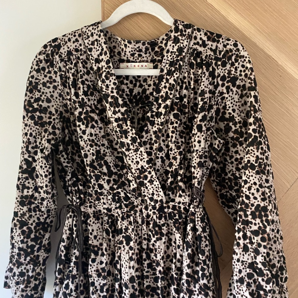 Xirena lepoard print dress